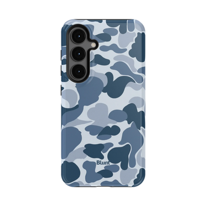 Bluish Camo Samsung Case