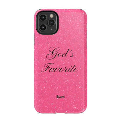 Gods Favorite Pink iPhone Case