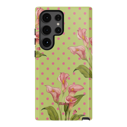 Matcha Bloom Samsung Case