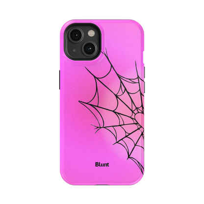 Pink Web iPhone Case