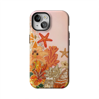 Peach-Treasures-iphone-case-iPhone 15-1