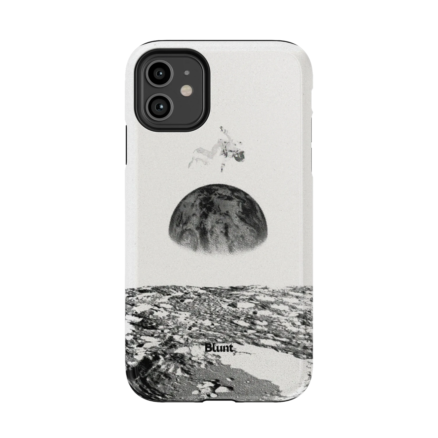 Static Moon iPhone Case