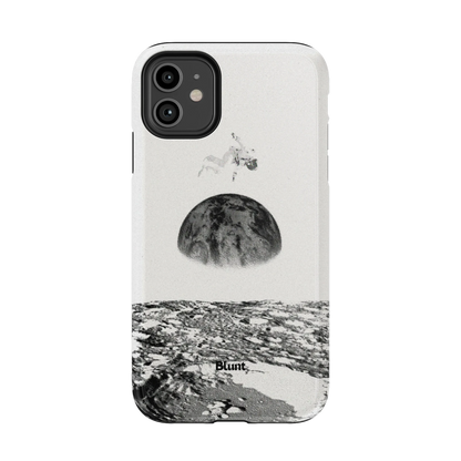 Static Moon iPhone Case
