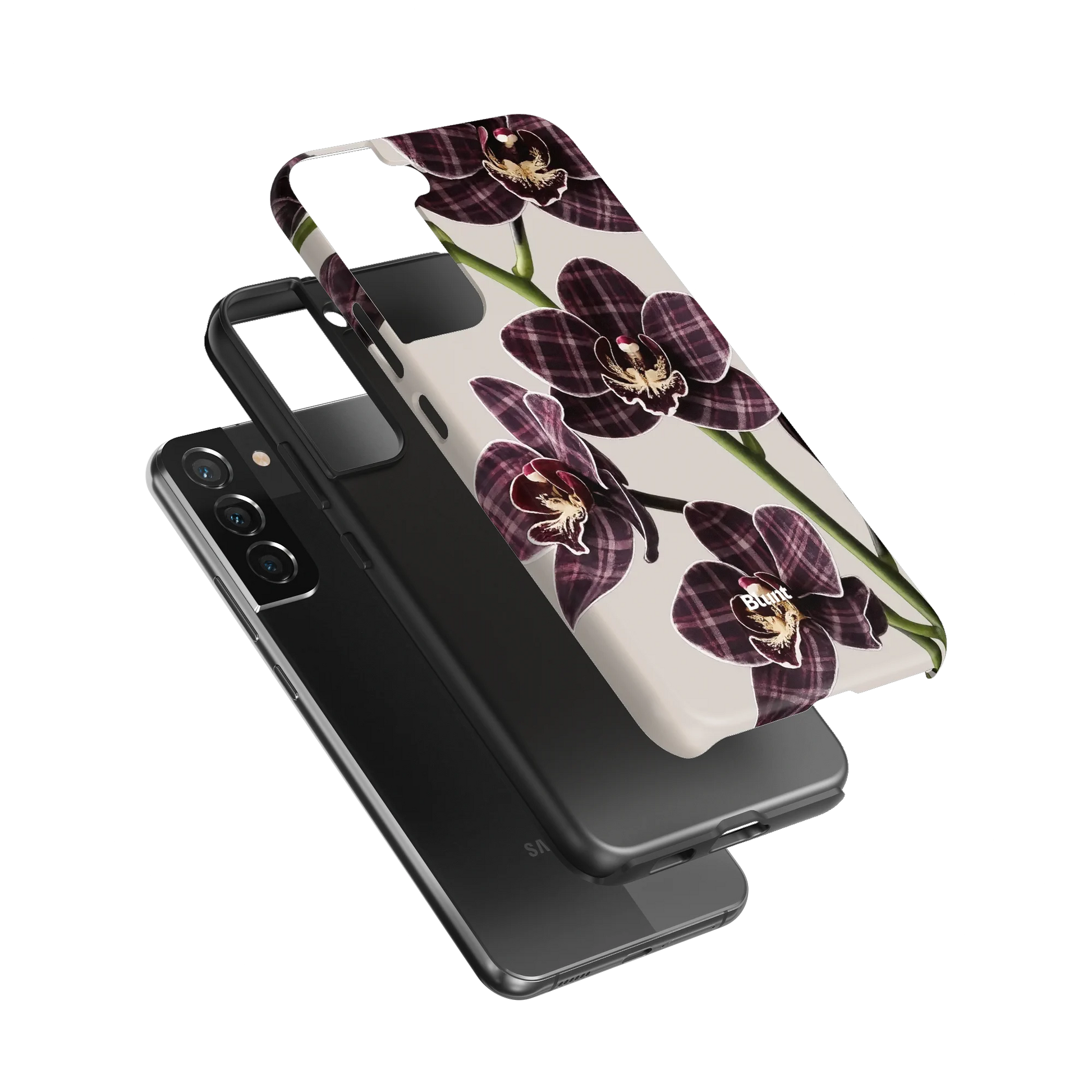 Petal-Plaid-samsung-case-Galaxy S22 Plus-3