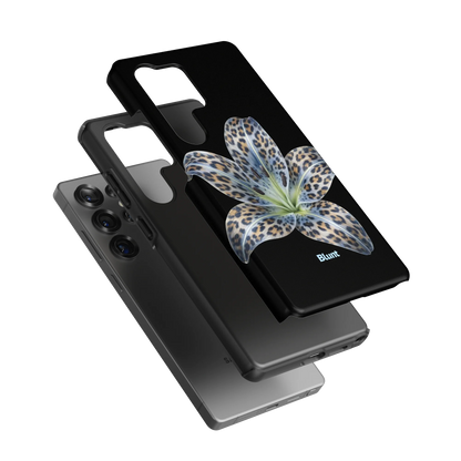 Blue-Leopard-Bloom-samsung-case-Galaxy S25 Ultra-3