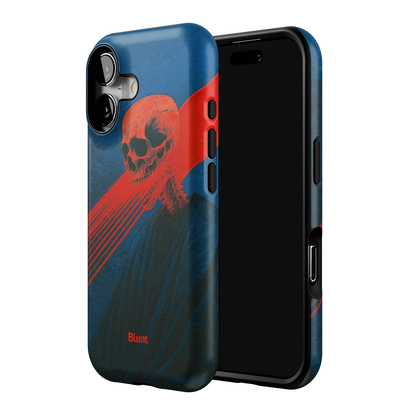 Crimson Slash iPhone Case