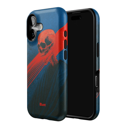 Crimson Slash iPhone Case