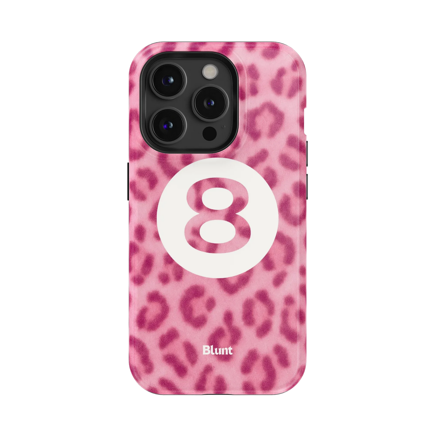 Pink Cheetah Magic 8 iPhone Case