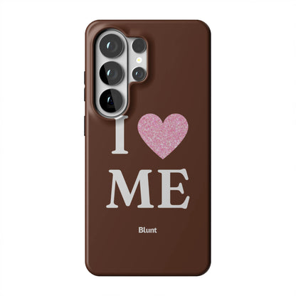 Brown-I-Love-Me-samsung-case-Galaxy S26 Ultra-1