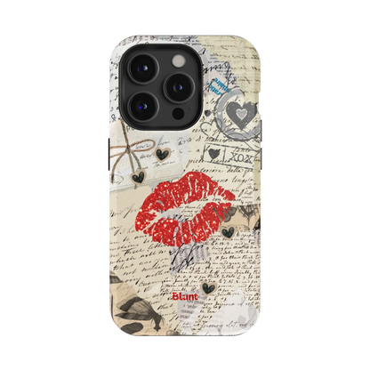 Vintage Kiss iPhone Case