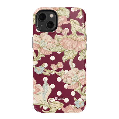 Floral Dottle iPhone Case