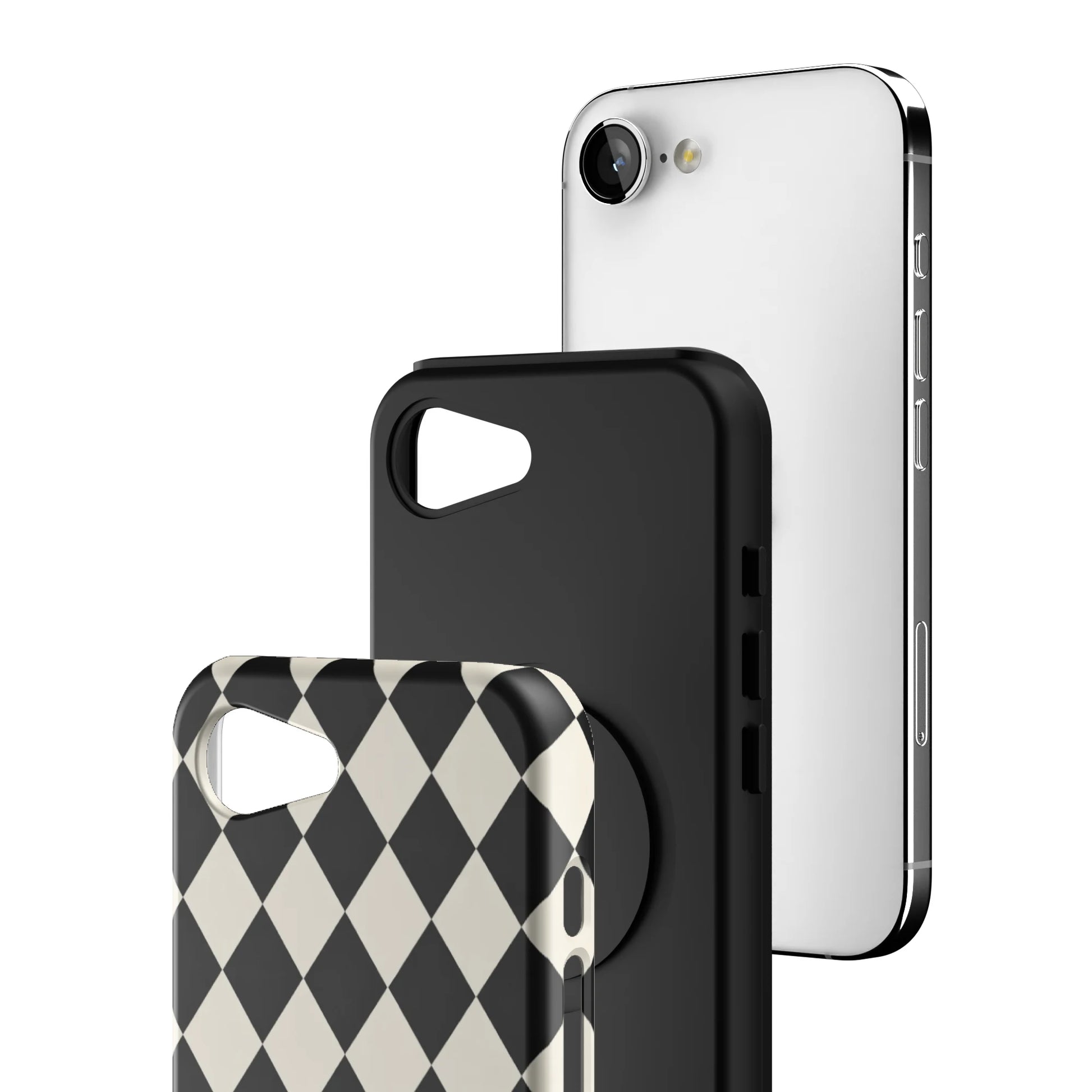Argyle-Noir-iphone-case-iPhone 17 E-3