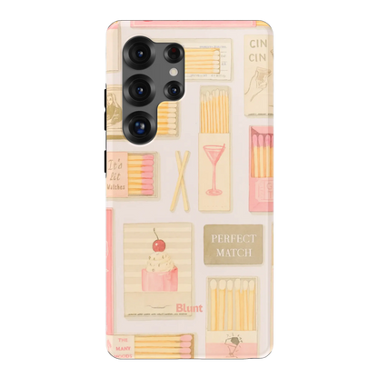 Pink Match Samsung Case