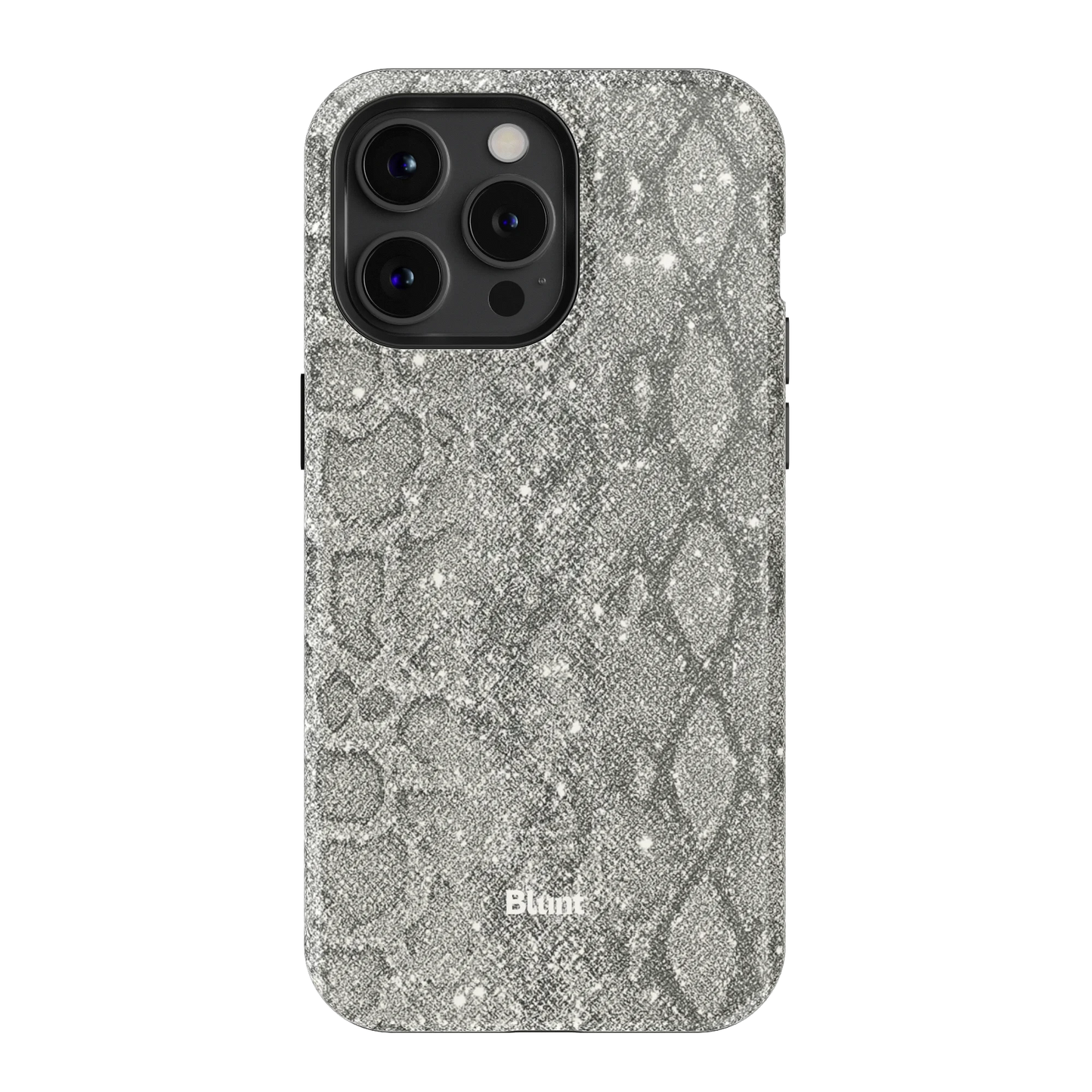 Silver Python iPhone Case