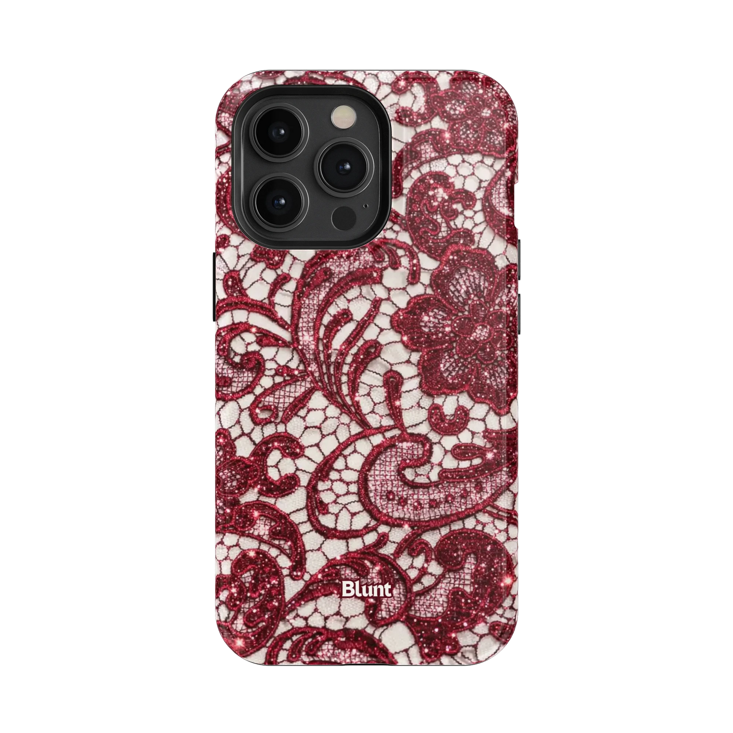 Crimson Lace iPhone Case