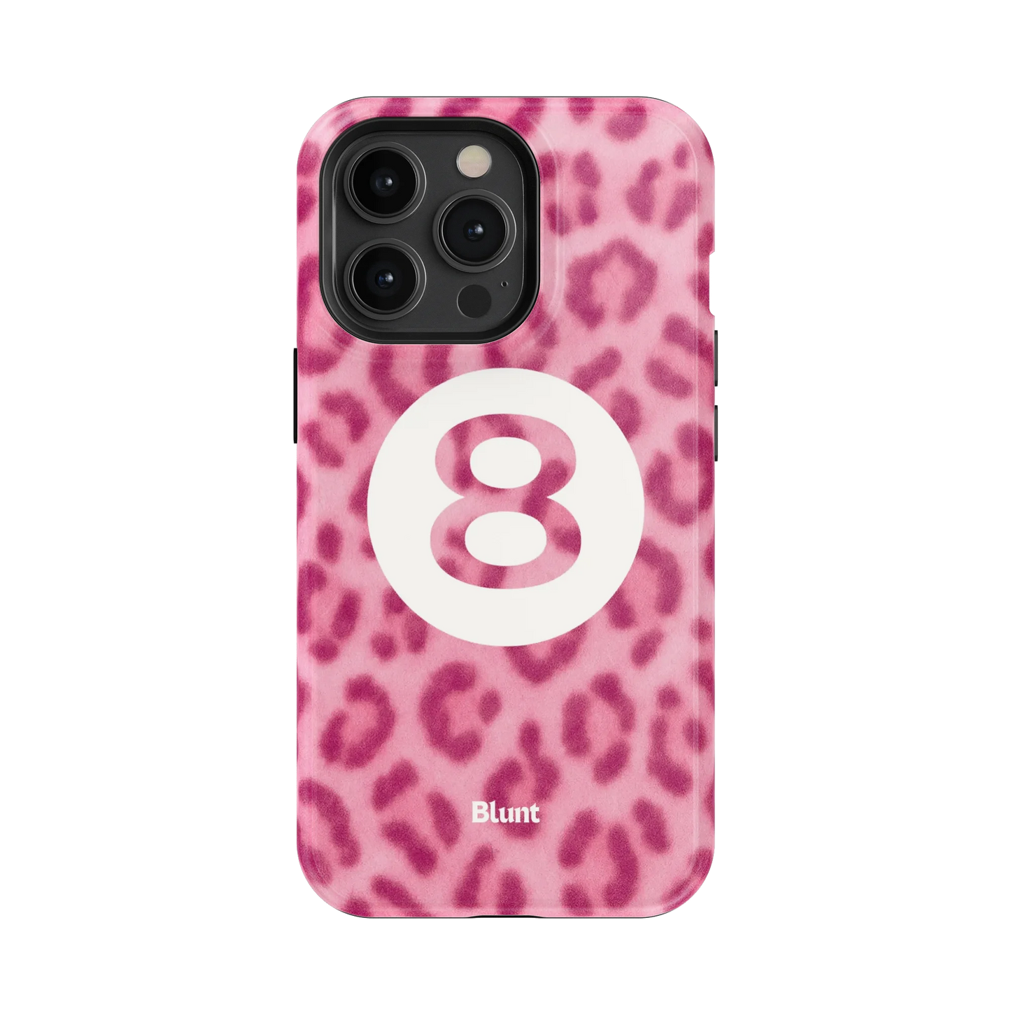 Pink Cheetah Magic 8 iPhone Case