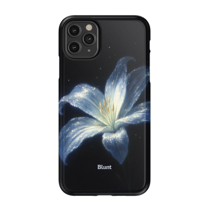 Blue Lilly iPhone Case