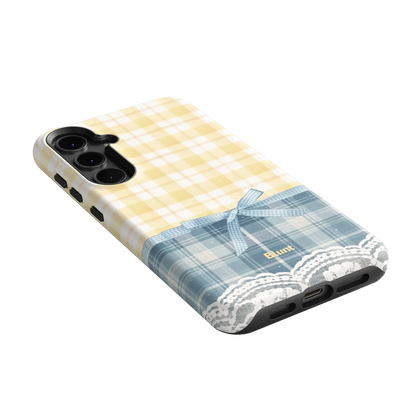 Blue-Lemonplaid-samsung-case-S24 Plus-2