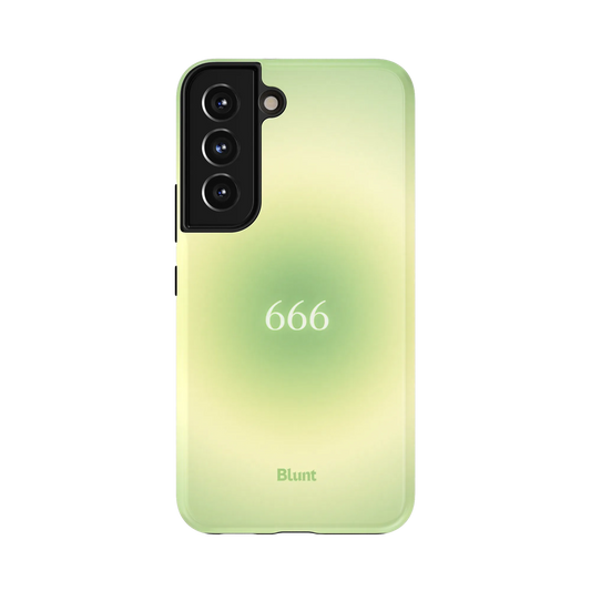 Orbit Green Samsung Case