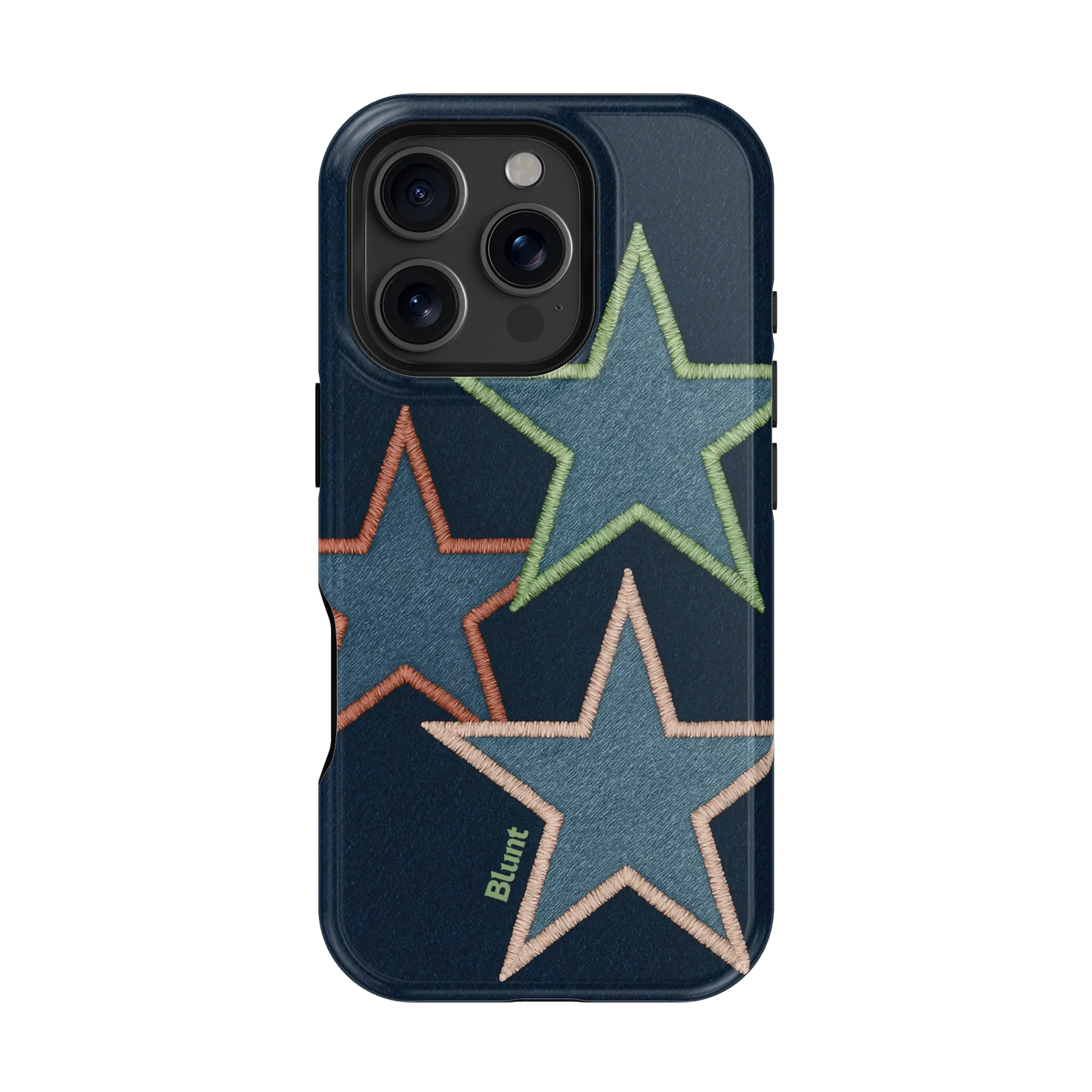 Neon Stars iPhone Case