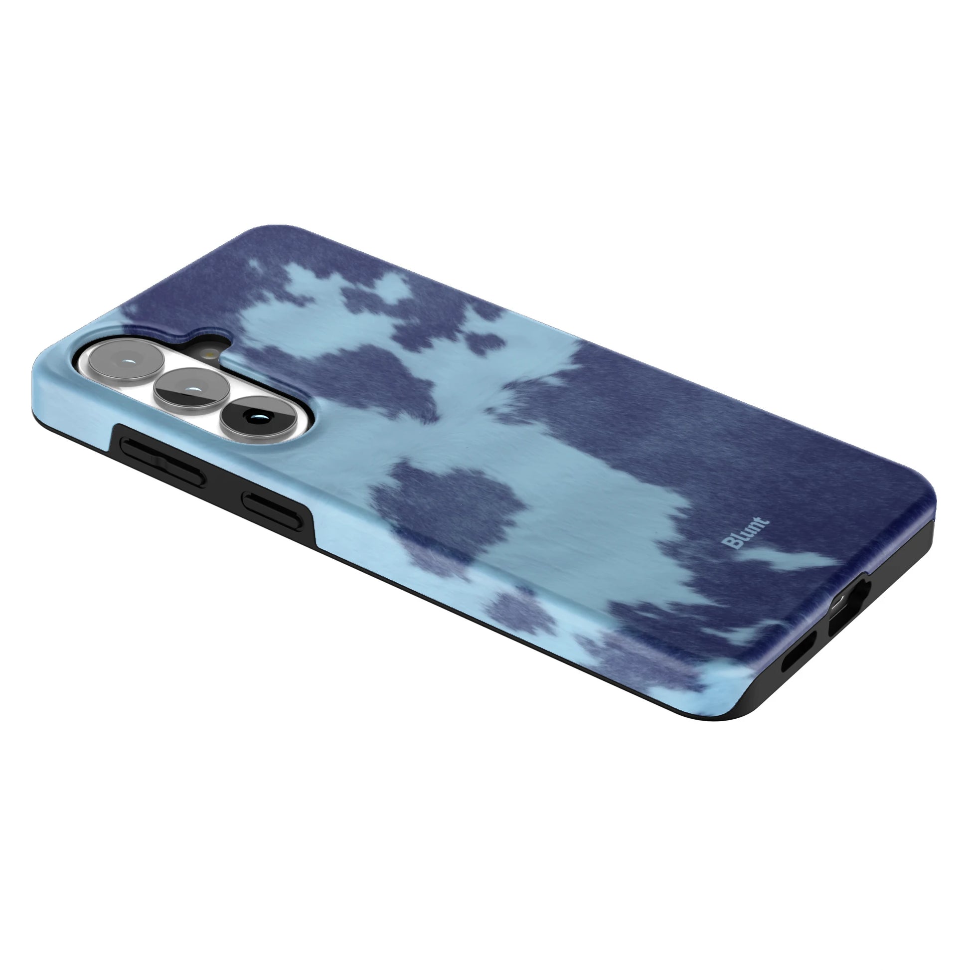 Blue-Crow-Print-samsung-case-Galaxy S26 Plus-2