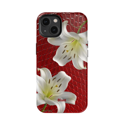 Crimson Lily iPhone Case