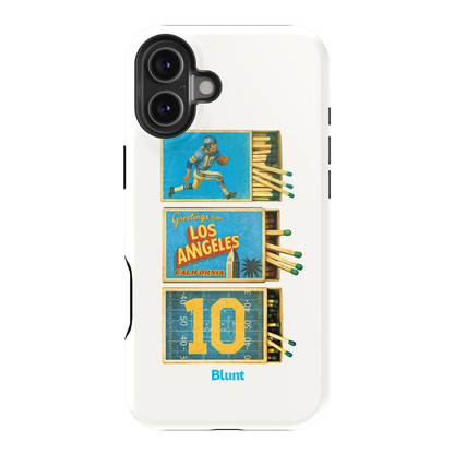 LA Coast Football iPhone Case