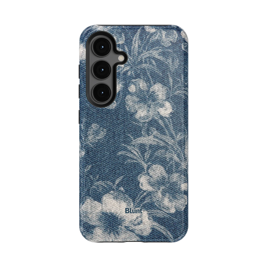 Denim Bloom Samsung Case
