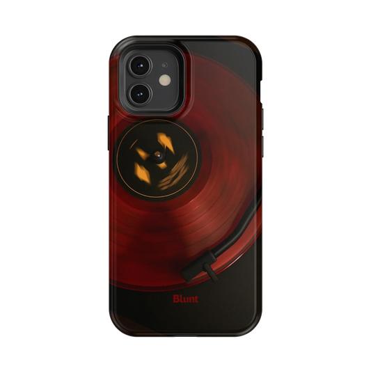 Crimson Echo iPhone Case