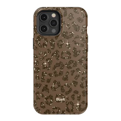 Brown Cheetah Print iPhone Case