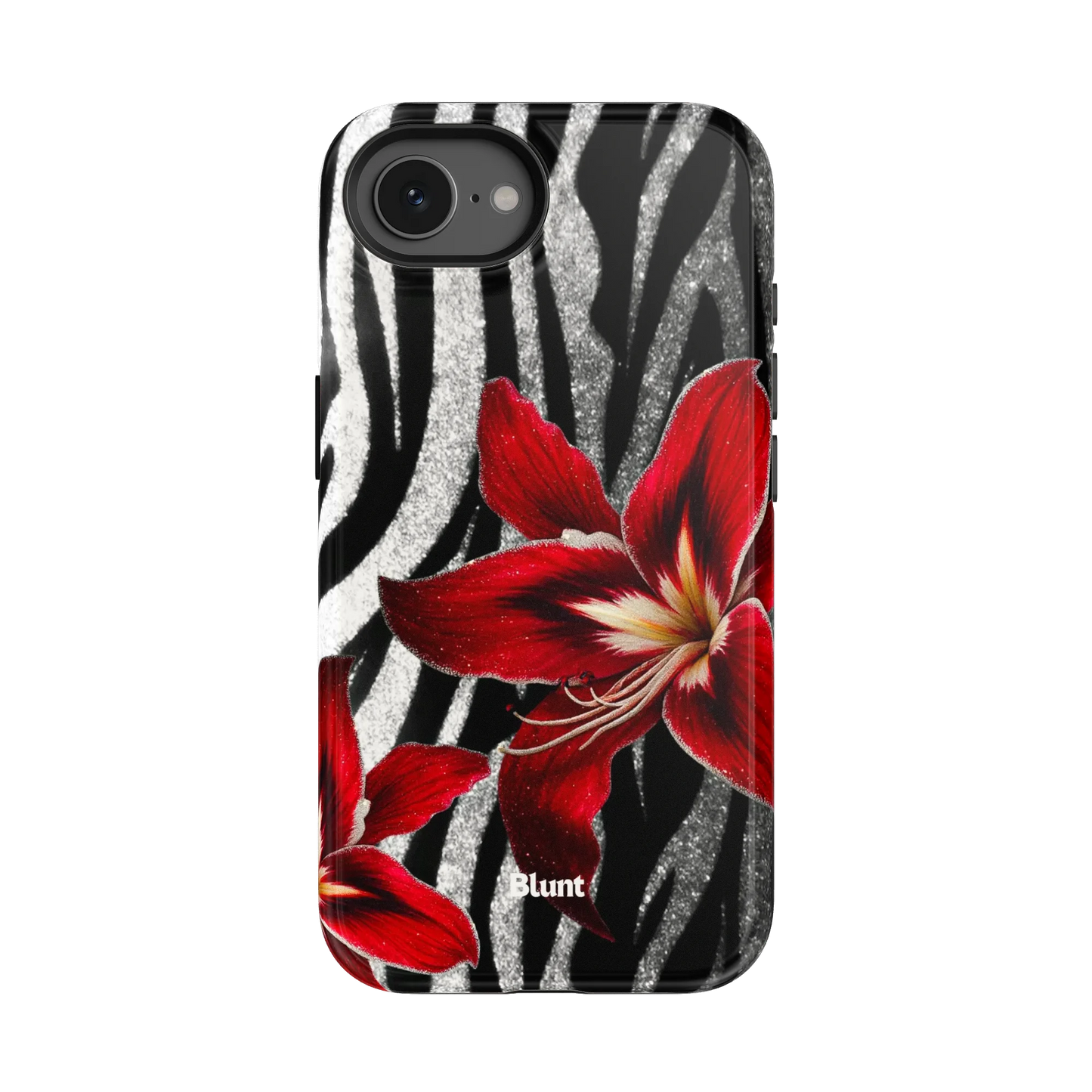 Zebra Rouge iPhone Case