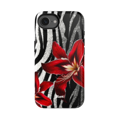 Zebra Rouge iPhone Case