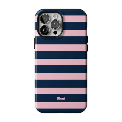 Blueberry-Blush-Stripe-iphone-case-iPhone 13 Pro Max-1