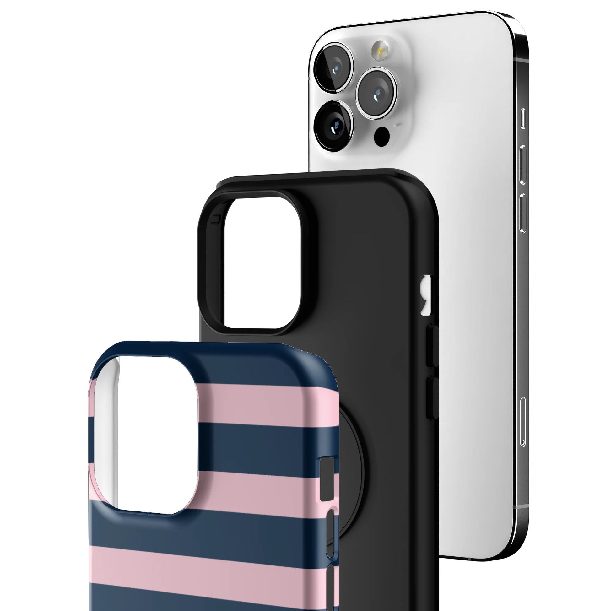 Blueberry-Blush-Stripe-iphone-case-iPhone 13 Pro Max-3