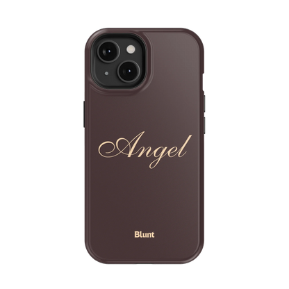 Brown Angel iPhone Case
