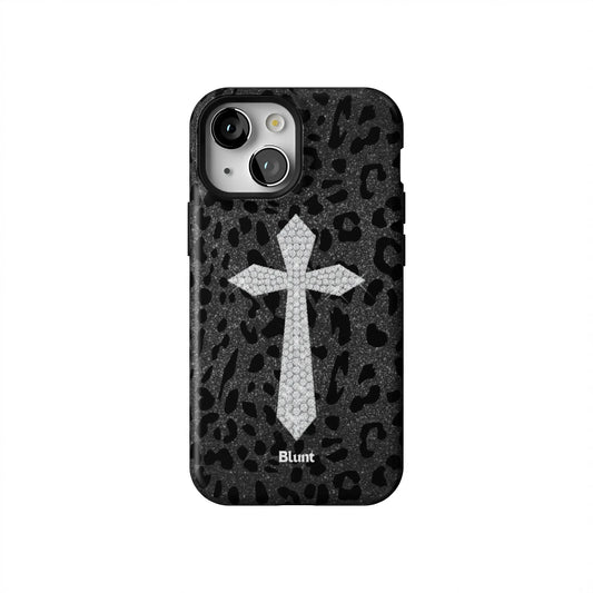 Leopard-Faith-iphone-case-iPhone 13 Mini-1