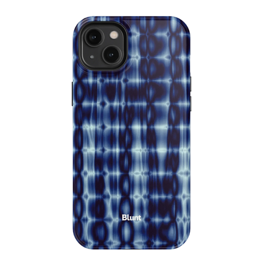 Blue Ripple iPhone Case
