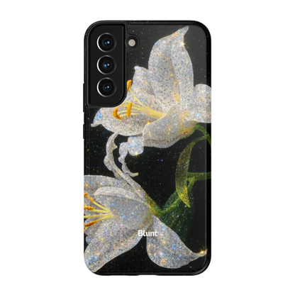 Eclipse Orchid in White Samsung Case
