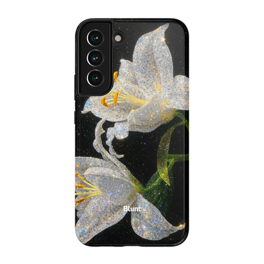 Eclipse Orchid in White Samsung Case