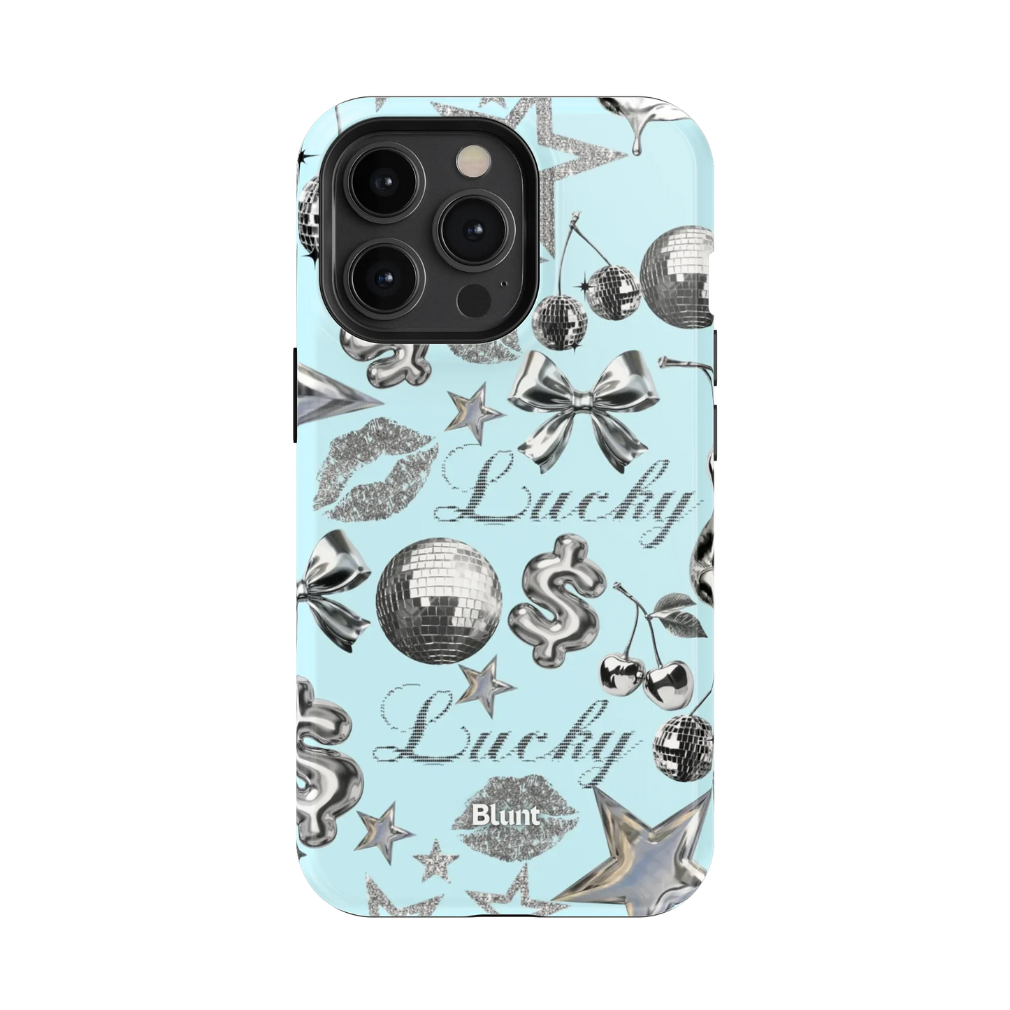 Lucky Baby Blue iPhone Case