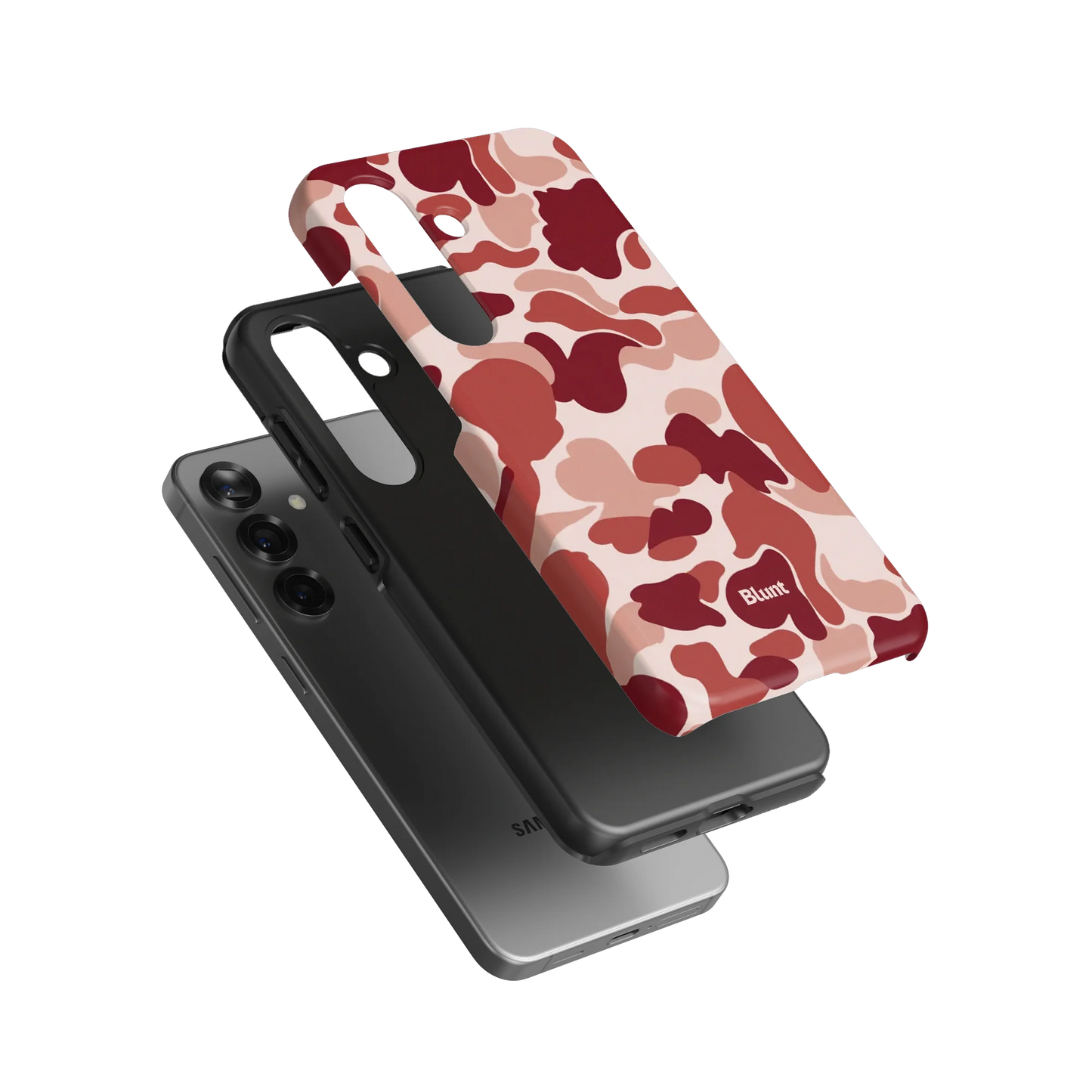 Reddish Camo Samsung Case