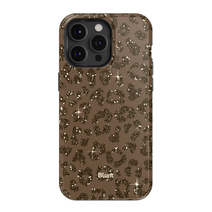 Brown Cheetah Print iPhone Case