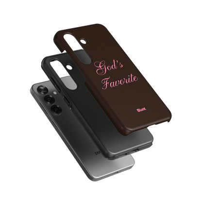 Gods Favorite Brown Samsung Case