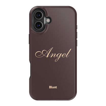 Brown Angel iPhone Case