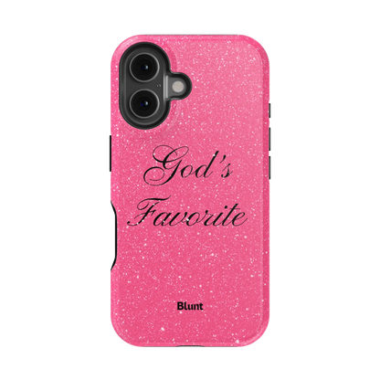 Gods Favorite Pink iPhone Case