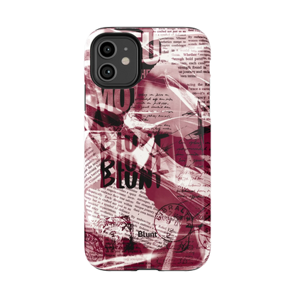 Red Love Letter iPhone Case