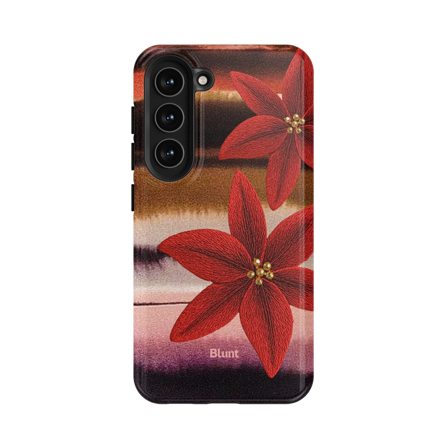 Crimson Bloom Samsung Case