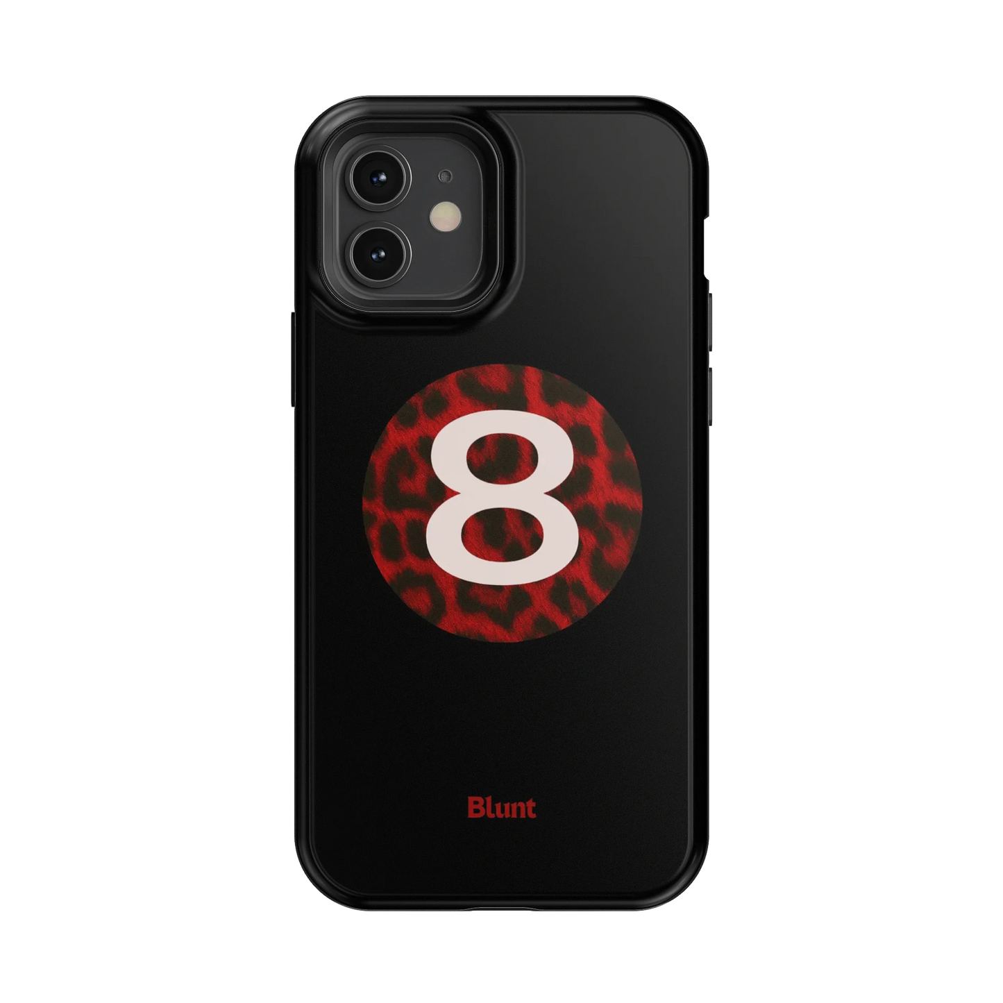 Red Cheetah Magic 8 iPhone Case