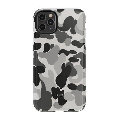 Grey Camo iPhone Case