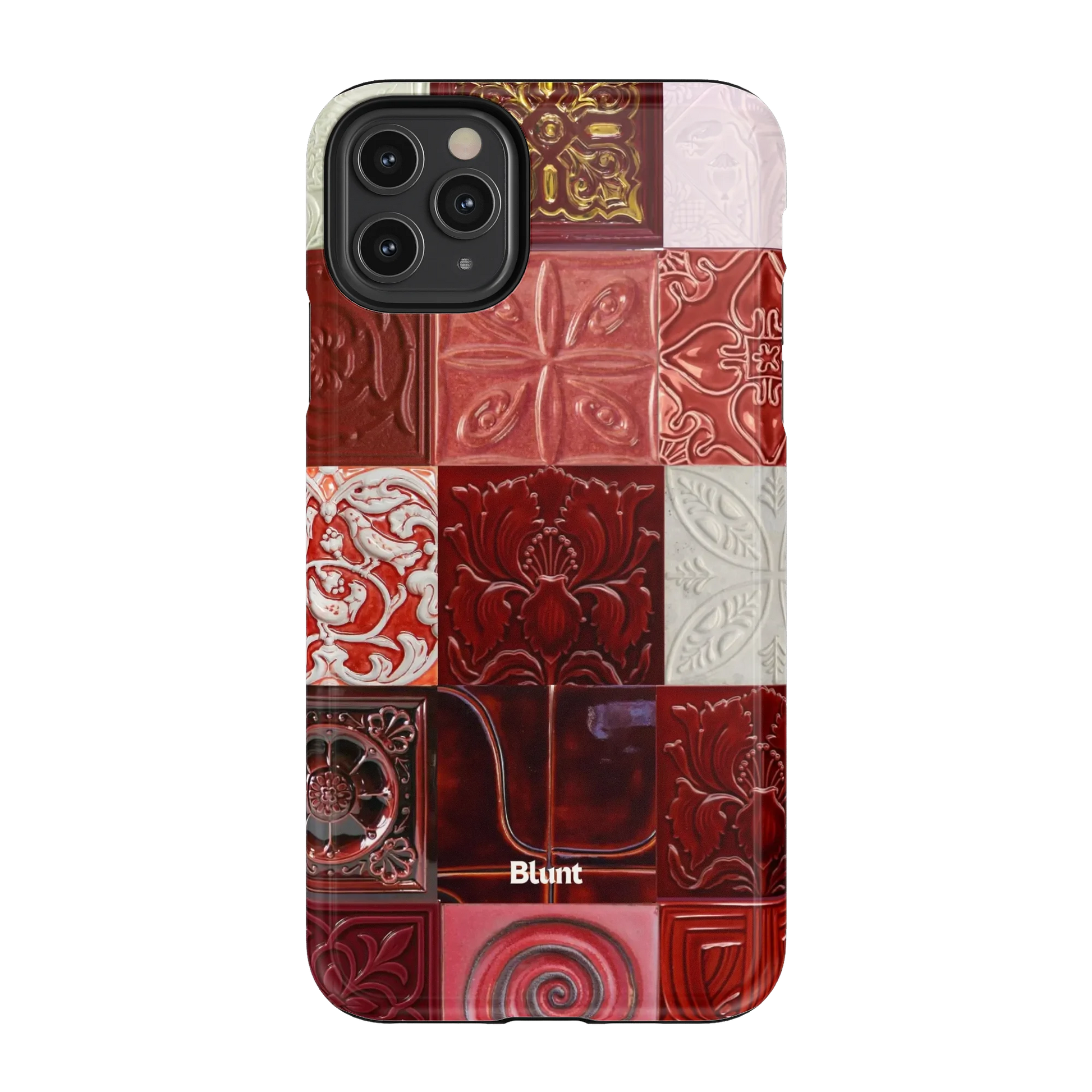 Checkered-Rouge-iphone-case-iPhone 11 Pro Max-1